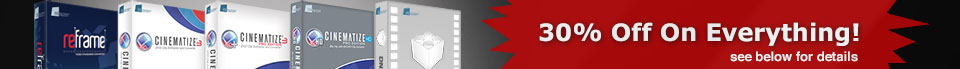 Cinematize and Reframe Bundle Deal